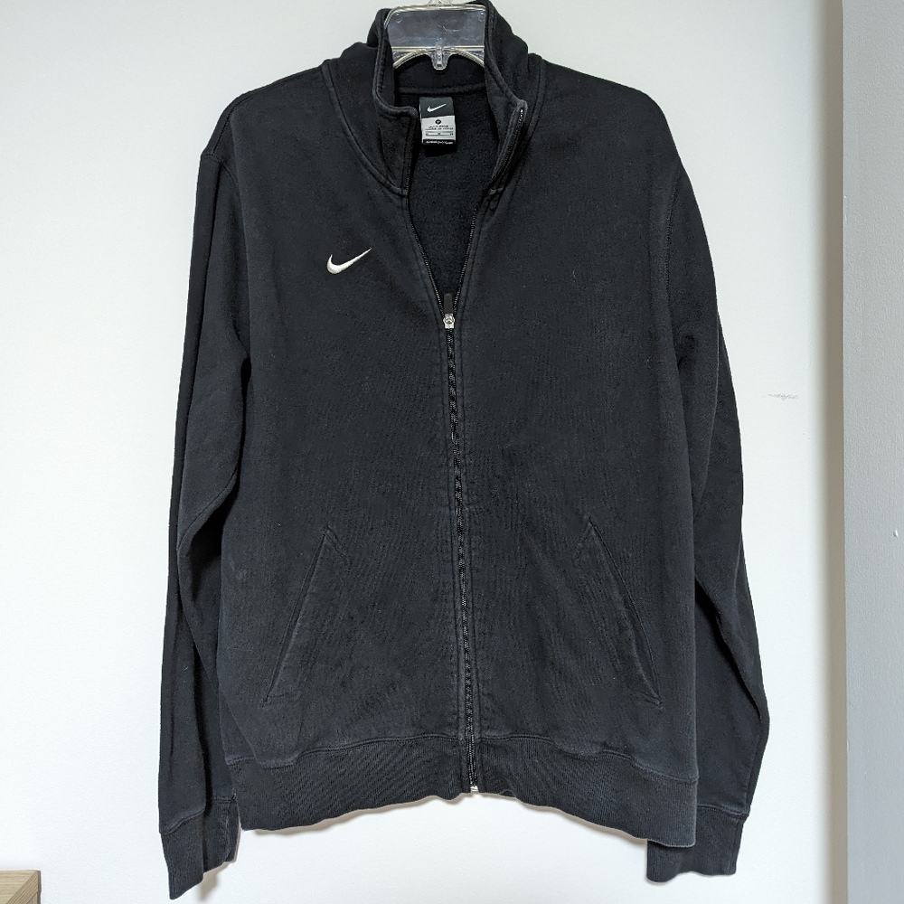 Black Nike zip up Med